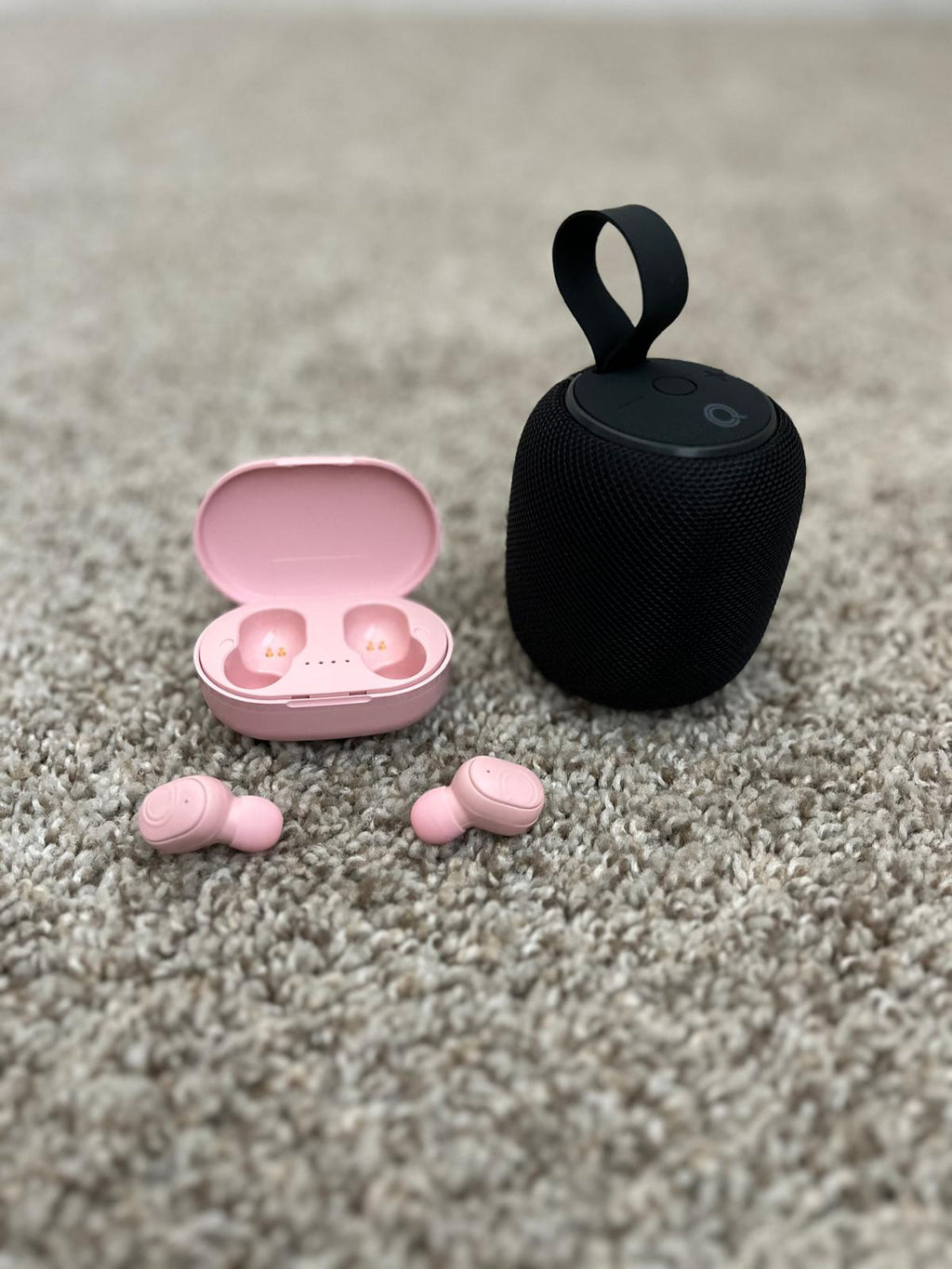 Pack de Audio Quikcell: Speaker Morso + QAirbuds 100